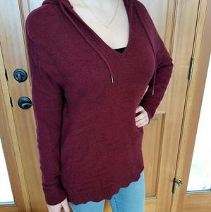 Soft maroon sweater